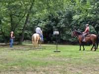 Ranch Trail Kurs im Eichenwald – Training bei besten Bedingungen